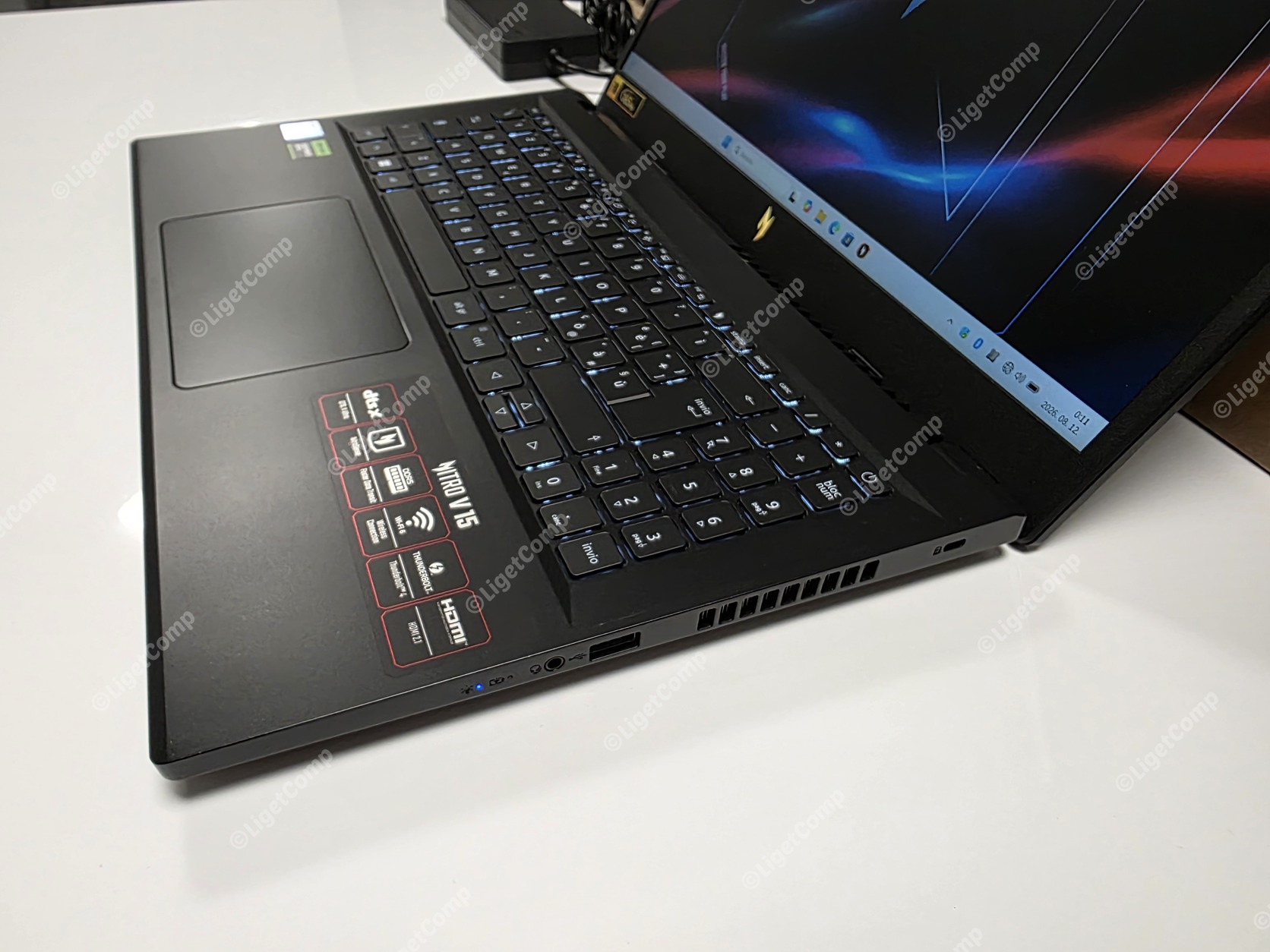 Acer V15 Nitro Gamer FHD IPS 165Hz i9-13900H 14mag 16GB 1TB SSD Nvidia RTX 4060 8GB Win11 Garancia - Image 3