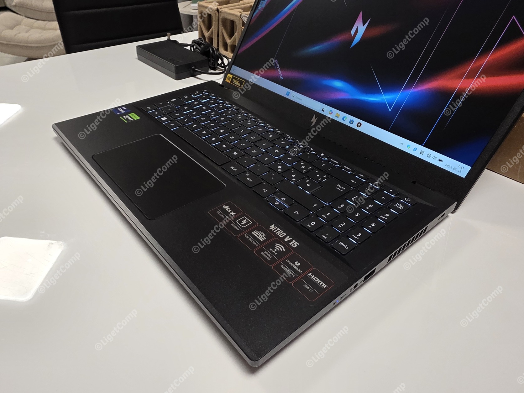 Acer V15 Nitro Gamer FHD IPS 165Hz i9-13900H 14mag 16GB 1TB SSD Nvidia RTX 4060 8GB Win11 Garancia - Image 4