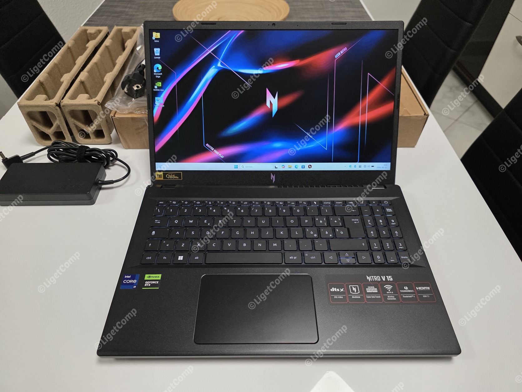 Acer V15 Nitro Gamer FHD IPS 165Hz i9-13900H 14mag 16GB 1TB SSD Nvidia RTX 4060 8GB Win11 Garancia - Image 6