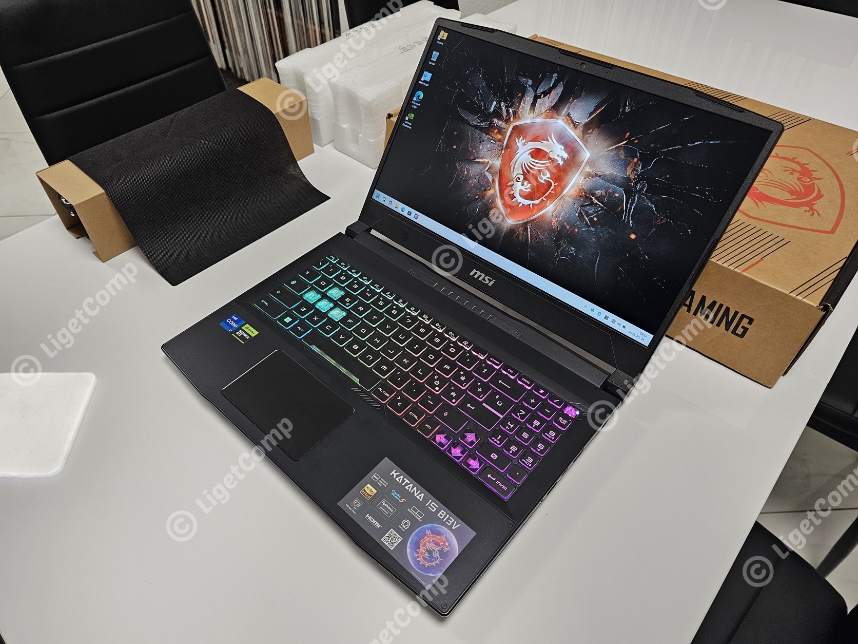 MSI Katana Gamer 15 FHD IPS 144Hz i7-13620H 10mag 16GB 1TB SSD Nvidia RTX 4070 8GB Win11 Garancia - Image 5